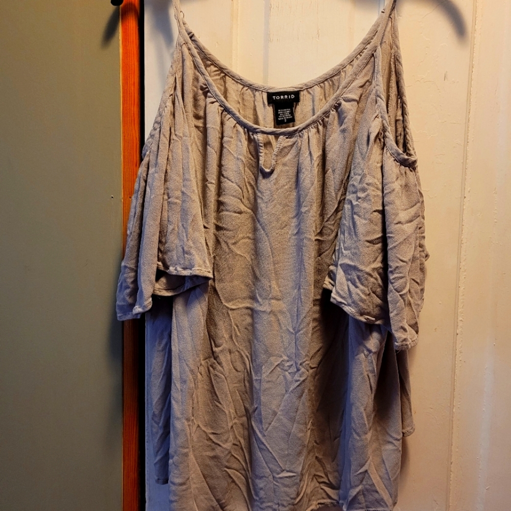 Torrid size 2 cold shoulder top